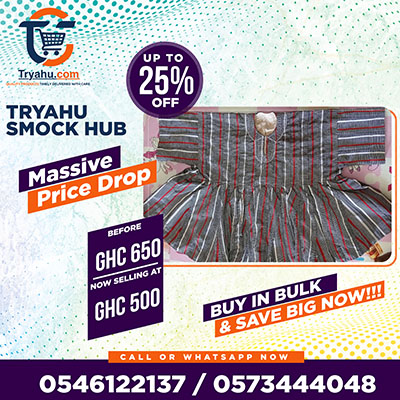 Original Ghanaian Smocks Store | Buy Fugu & Batakari Tryahu